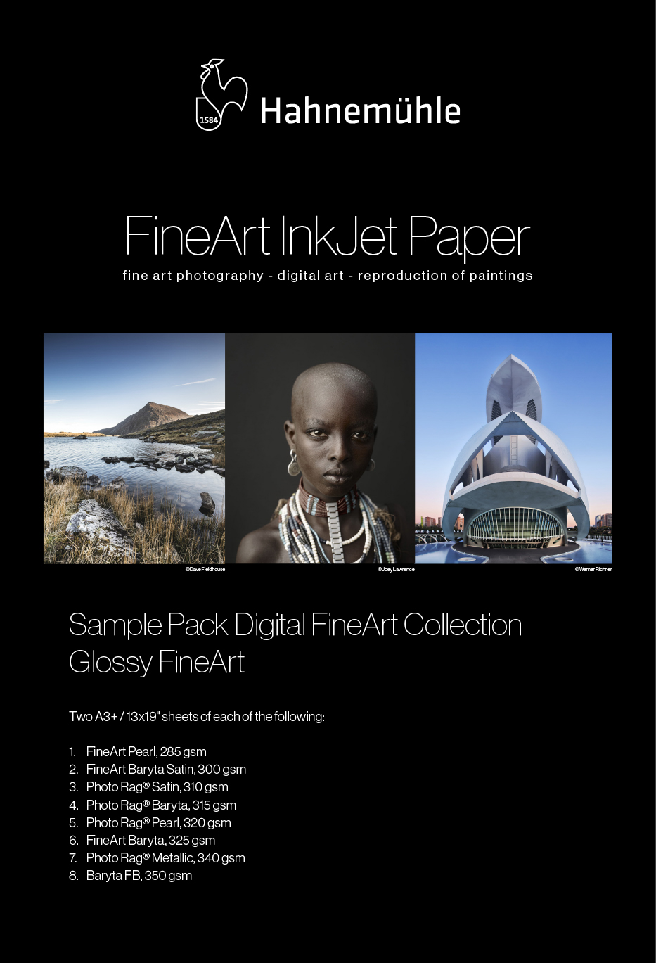 Sample Pack Glossy FineArt Sample Pack Glossy A3+