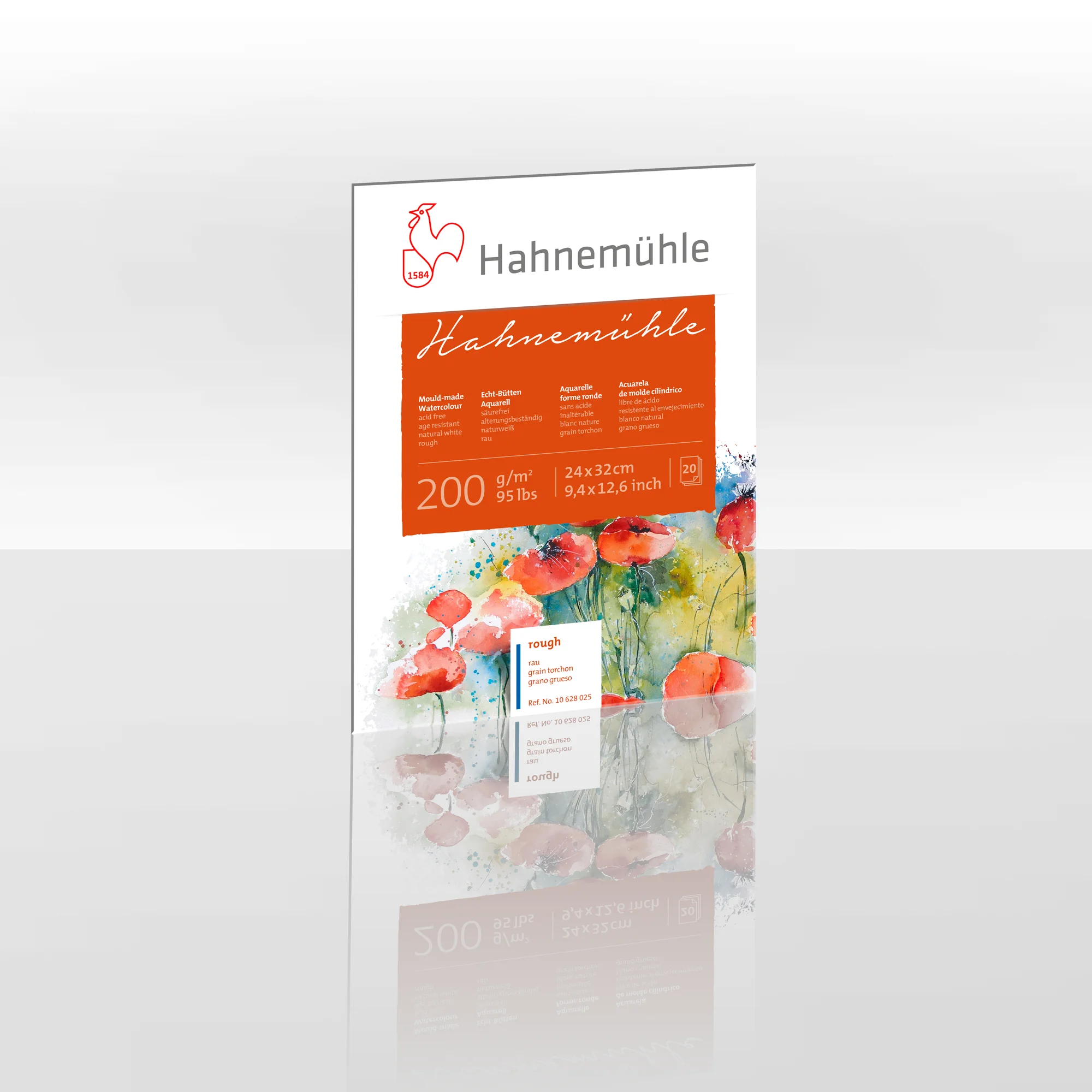 Hahnemühle 200 Rau Block 24x32
