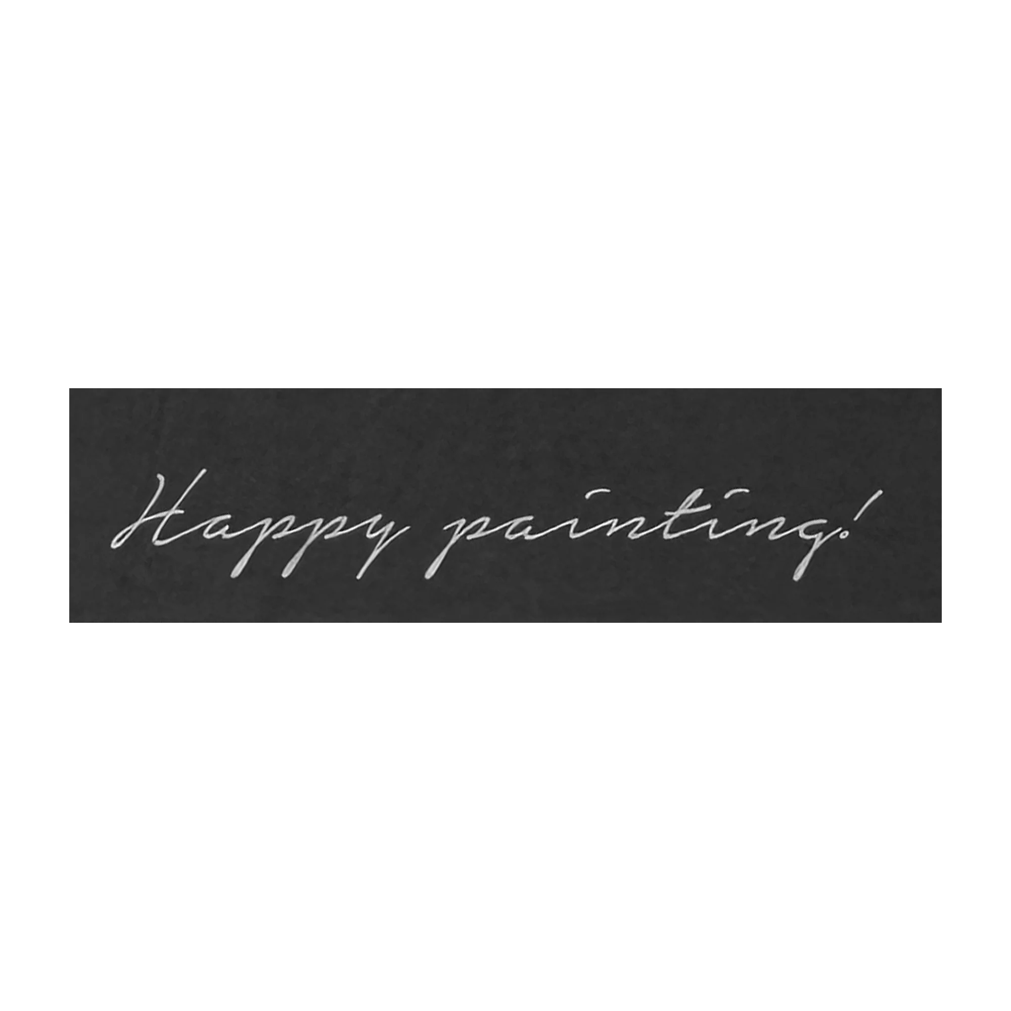 Happy Painting Schriftzug