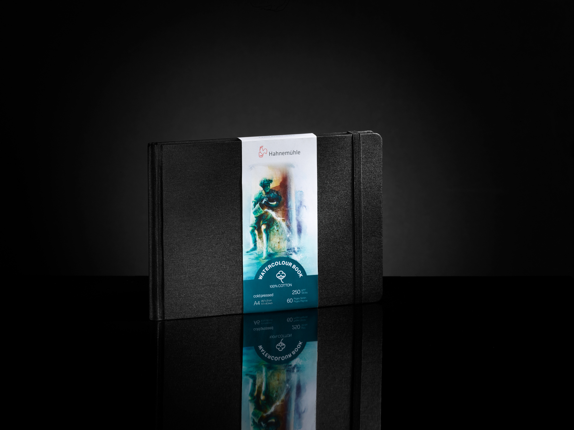Watercolour Book 100% coton