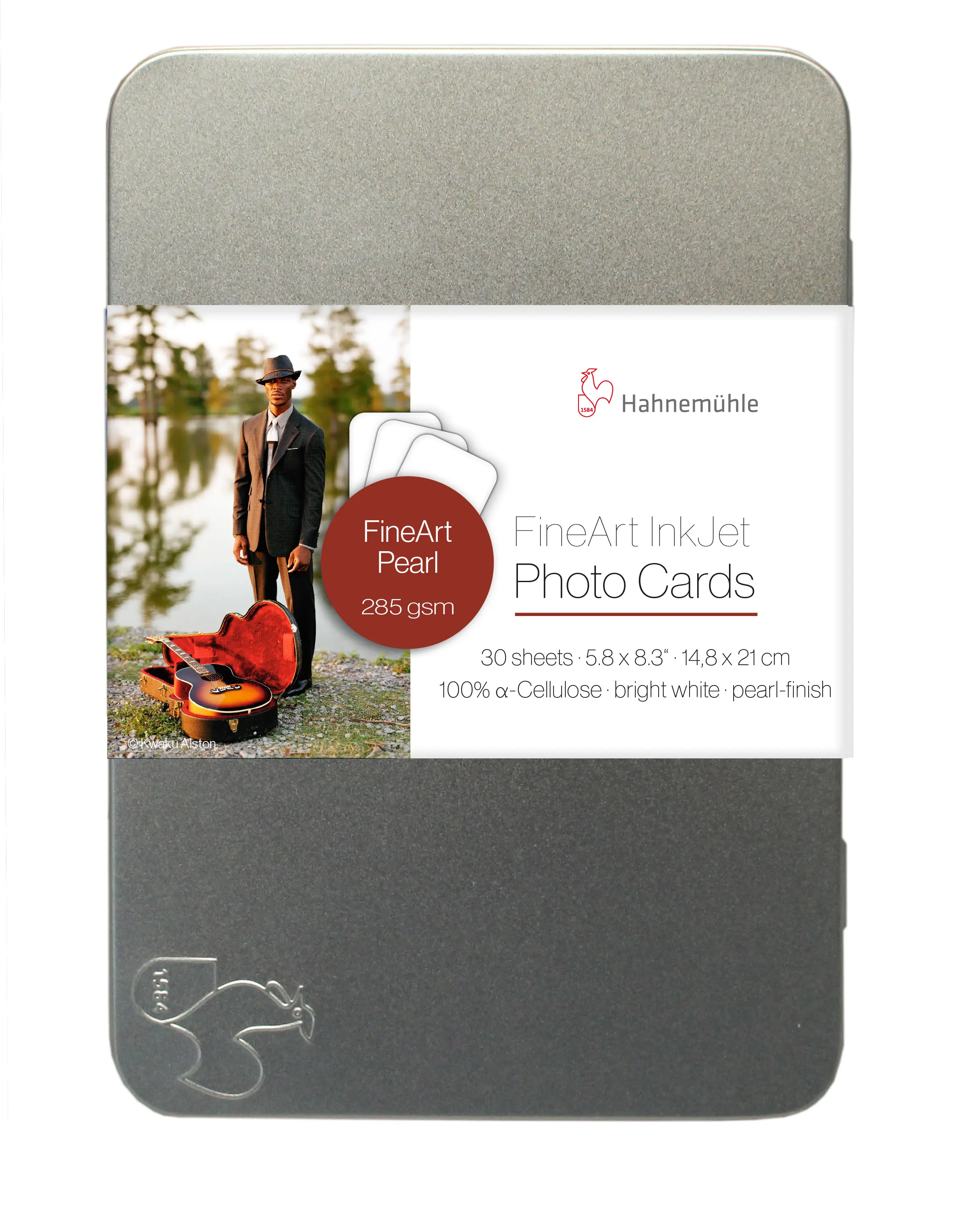 Metallbox Photocards Fine Art Pearl A5