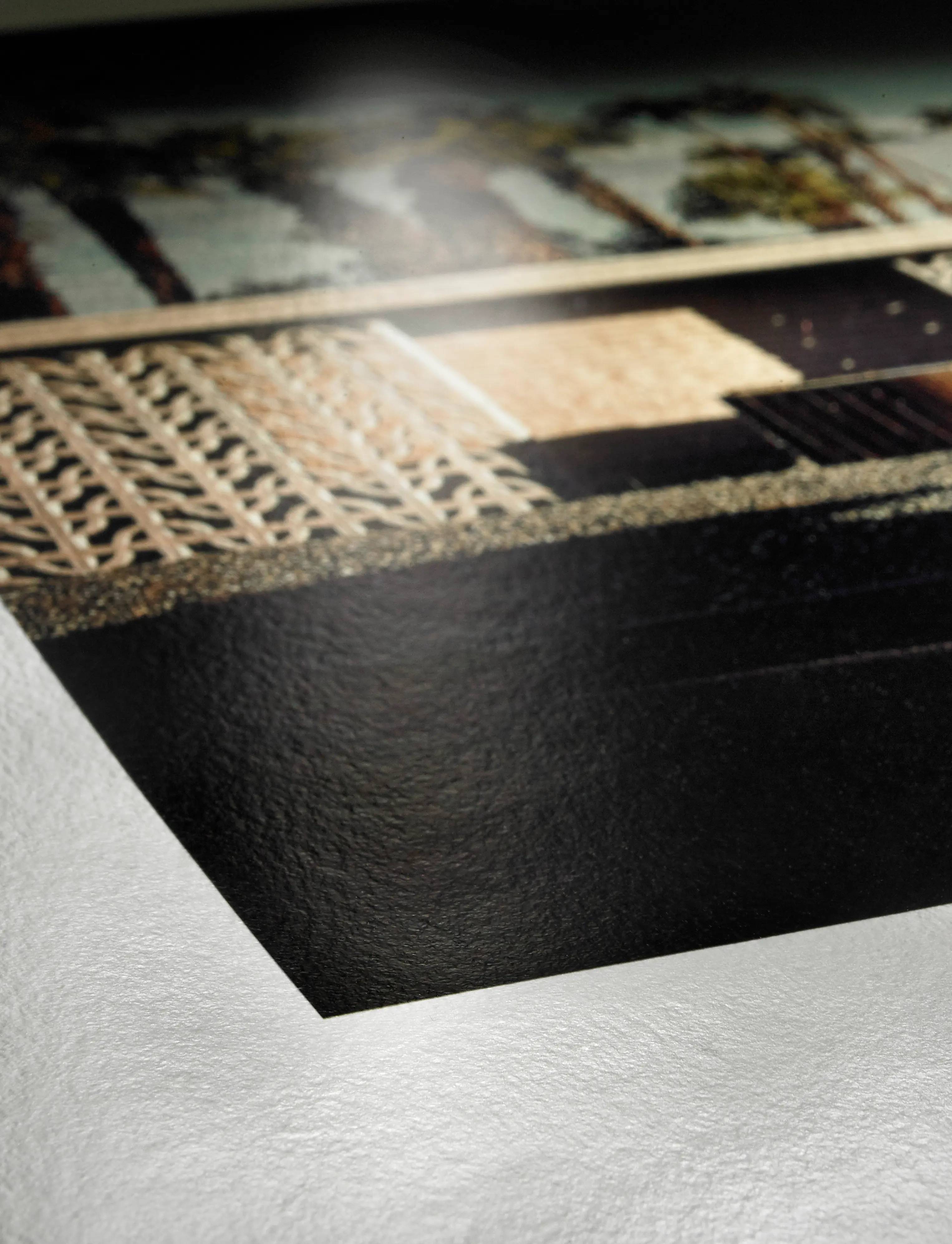Photo Rag Metallic Detailaufnahme