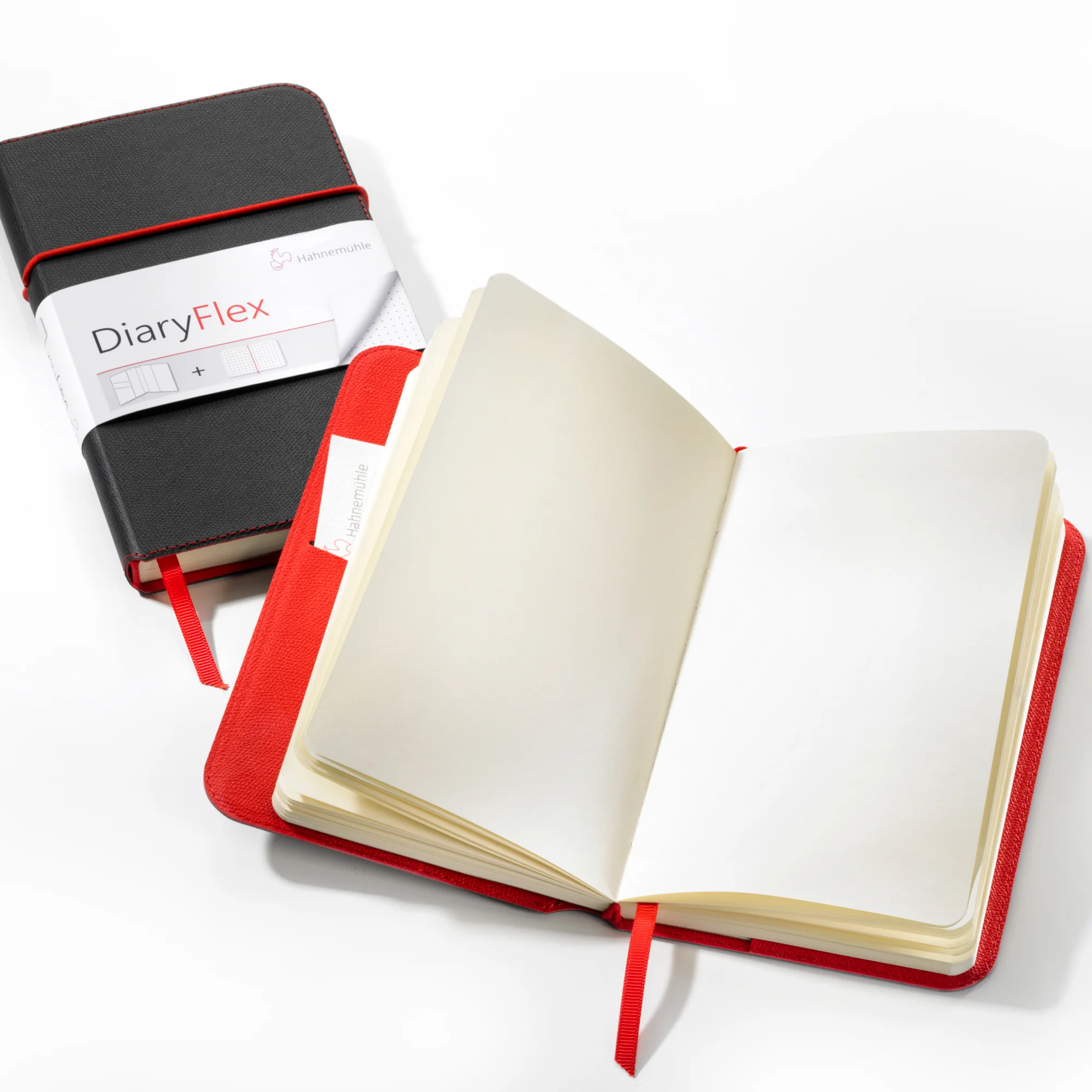 Diary Flex aufgeschlagen