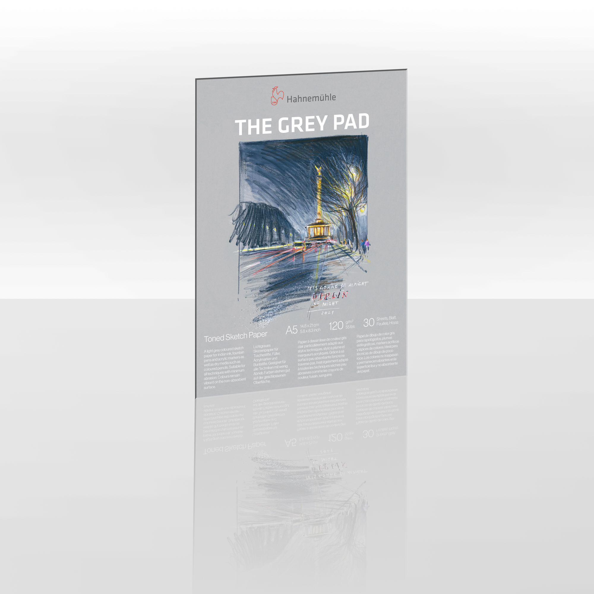 The Grey Pad A5