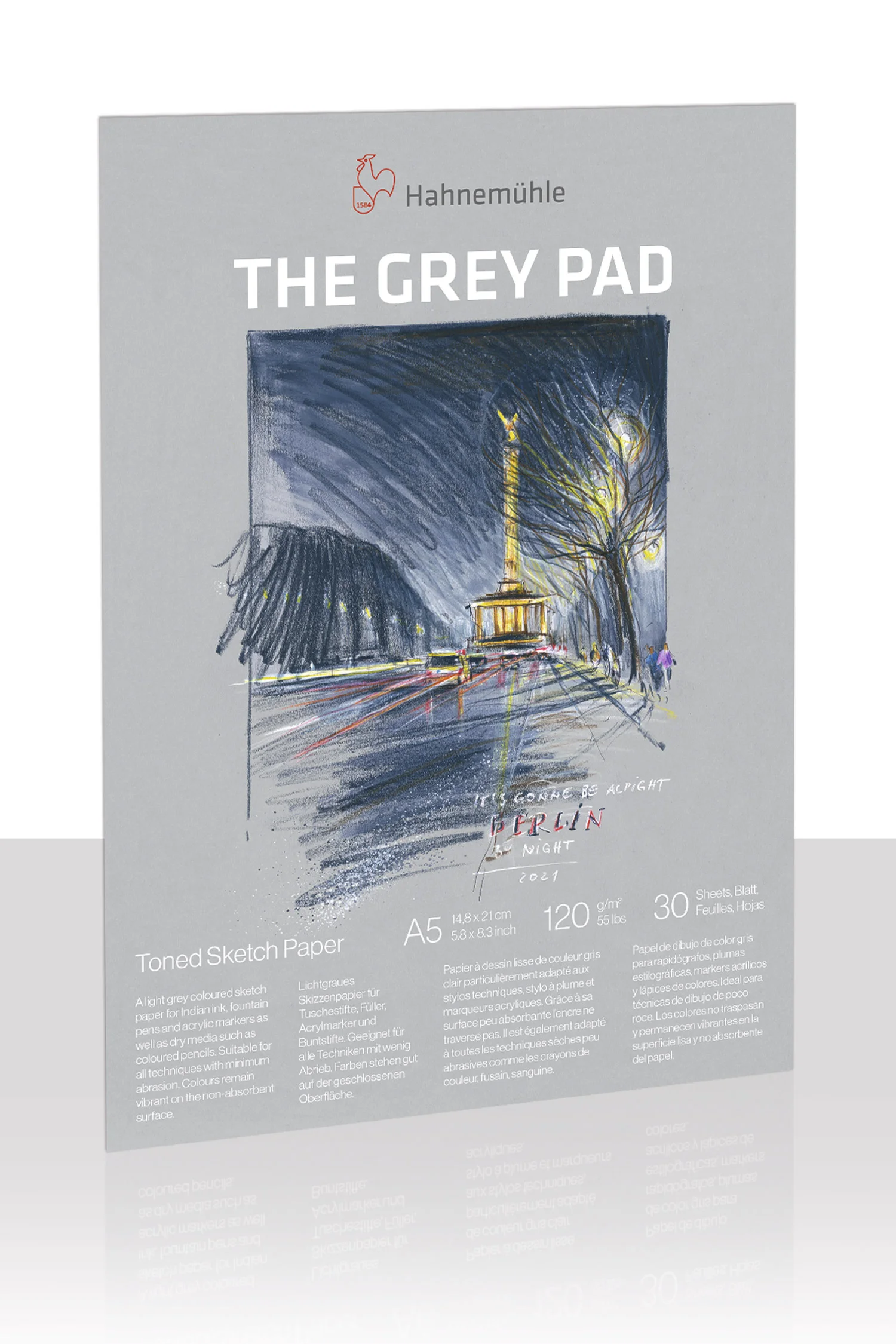 The Grey Pad A5
