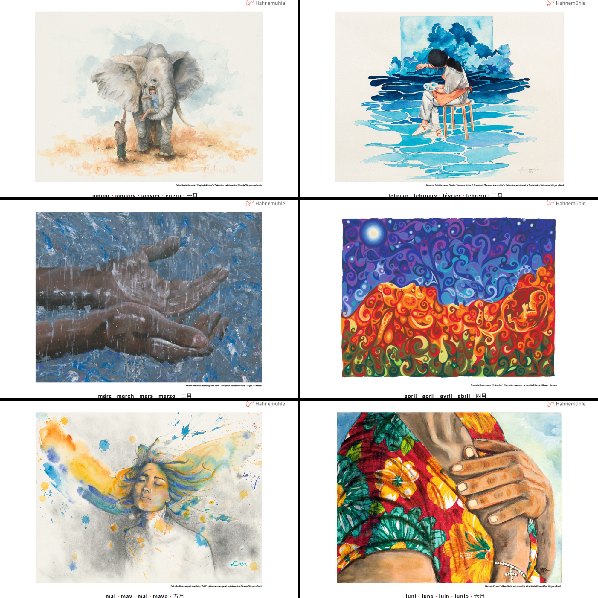 Kunstkalender "Faith" 