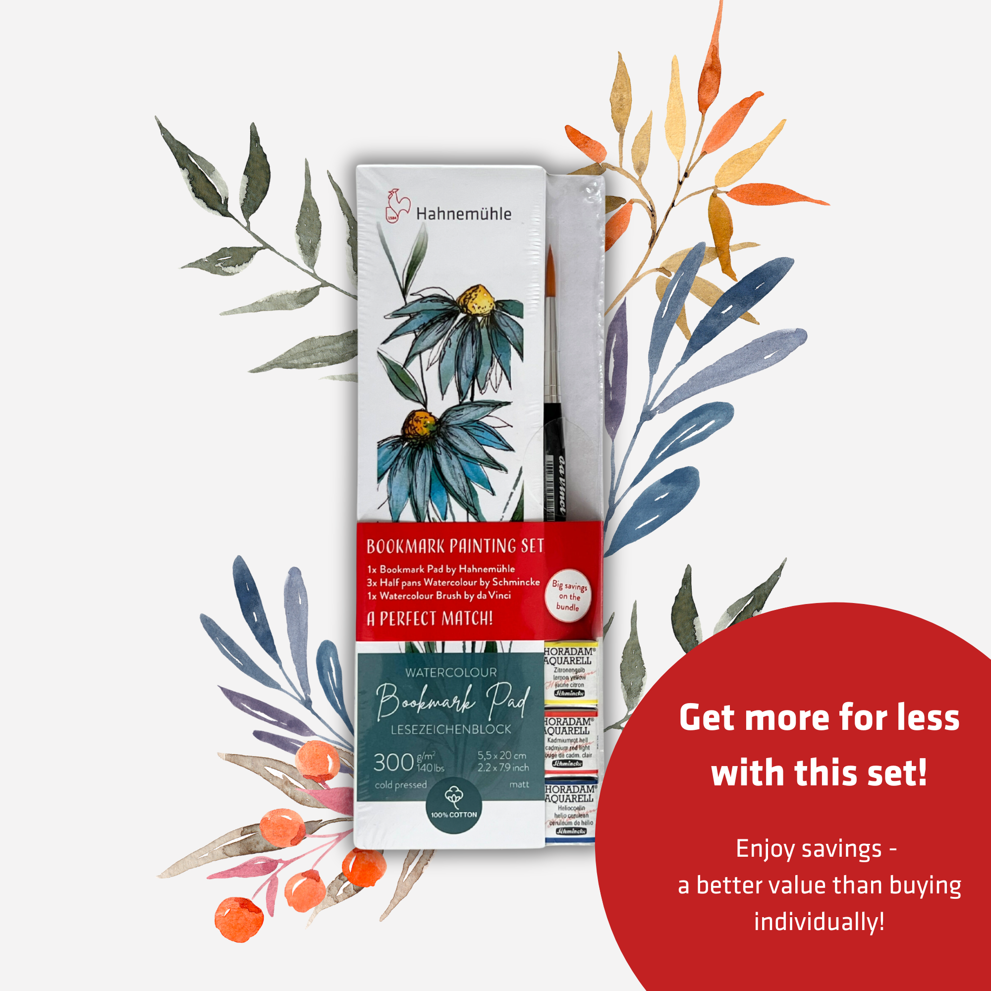  Bookmark Painting Set