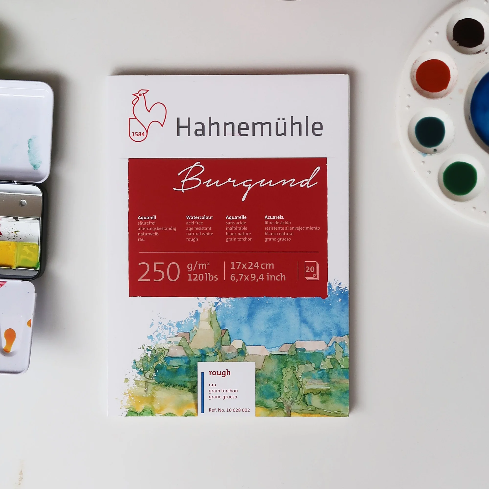 watercolor, art paper, packaging, brand label, paper size