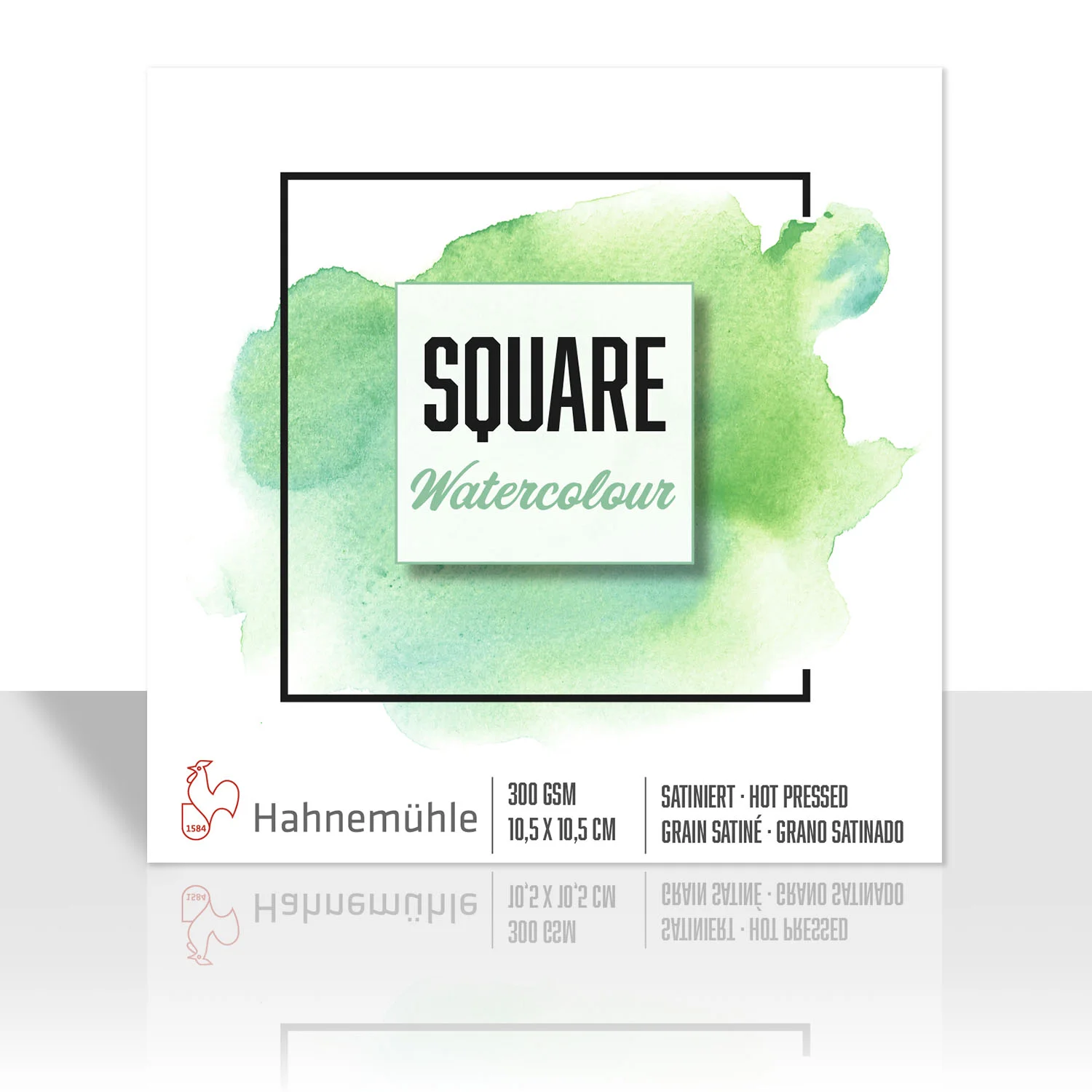 watercolor, square, graphic design, poster, grain satin