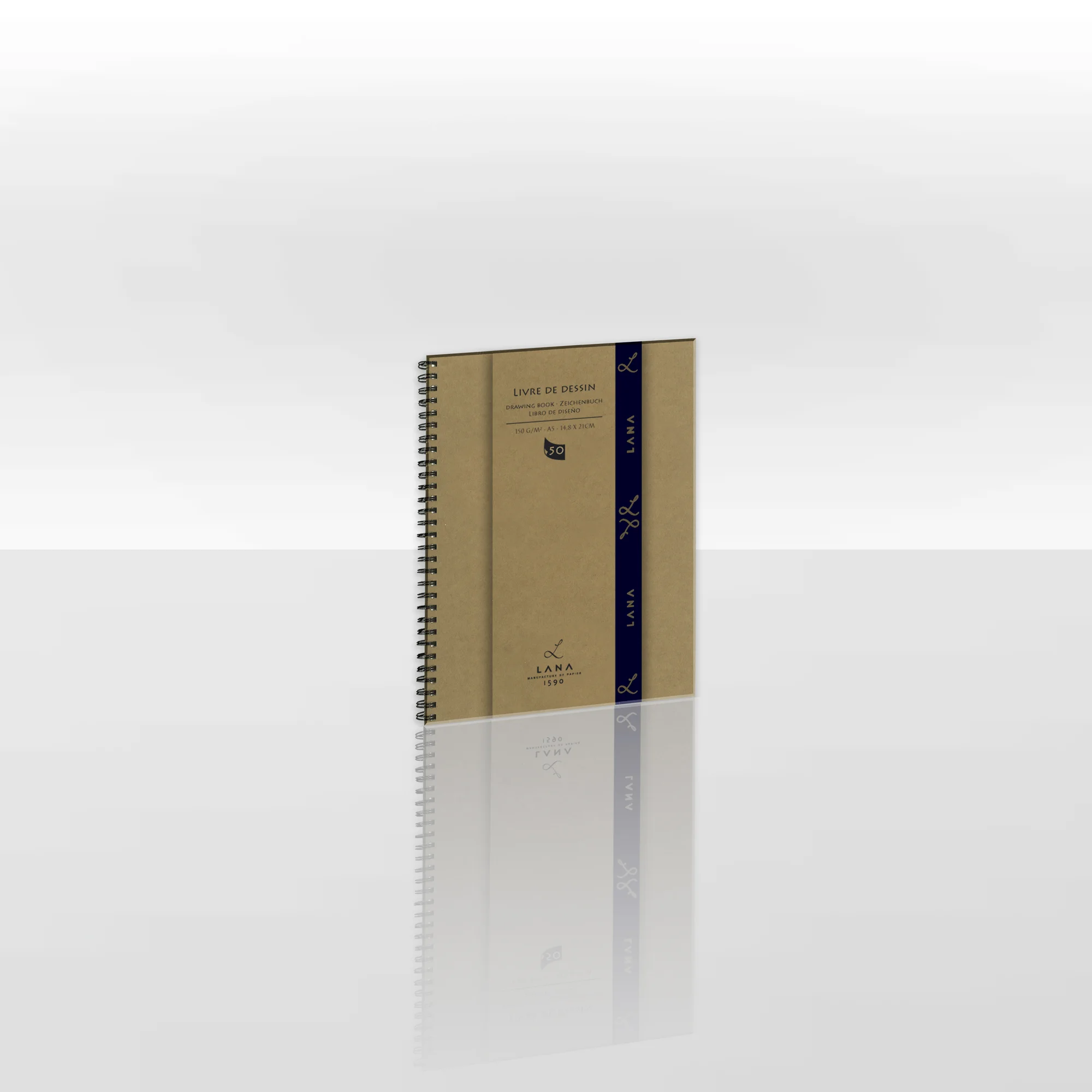 spiral notebook, kraft cover, notebook, sketchbook, spine notebook