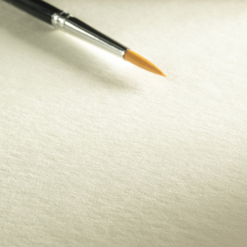 Oberfläche carnet de voyage mit Pinsel