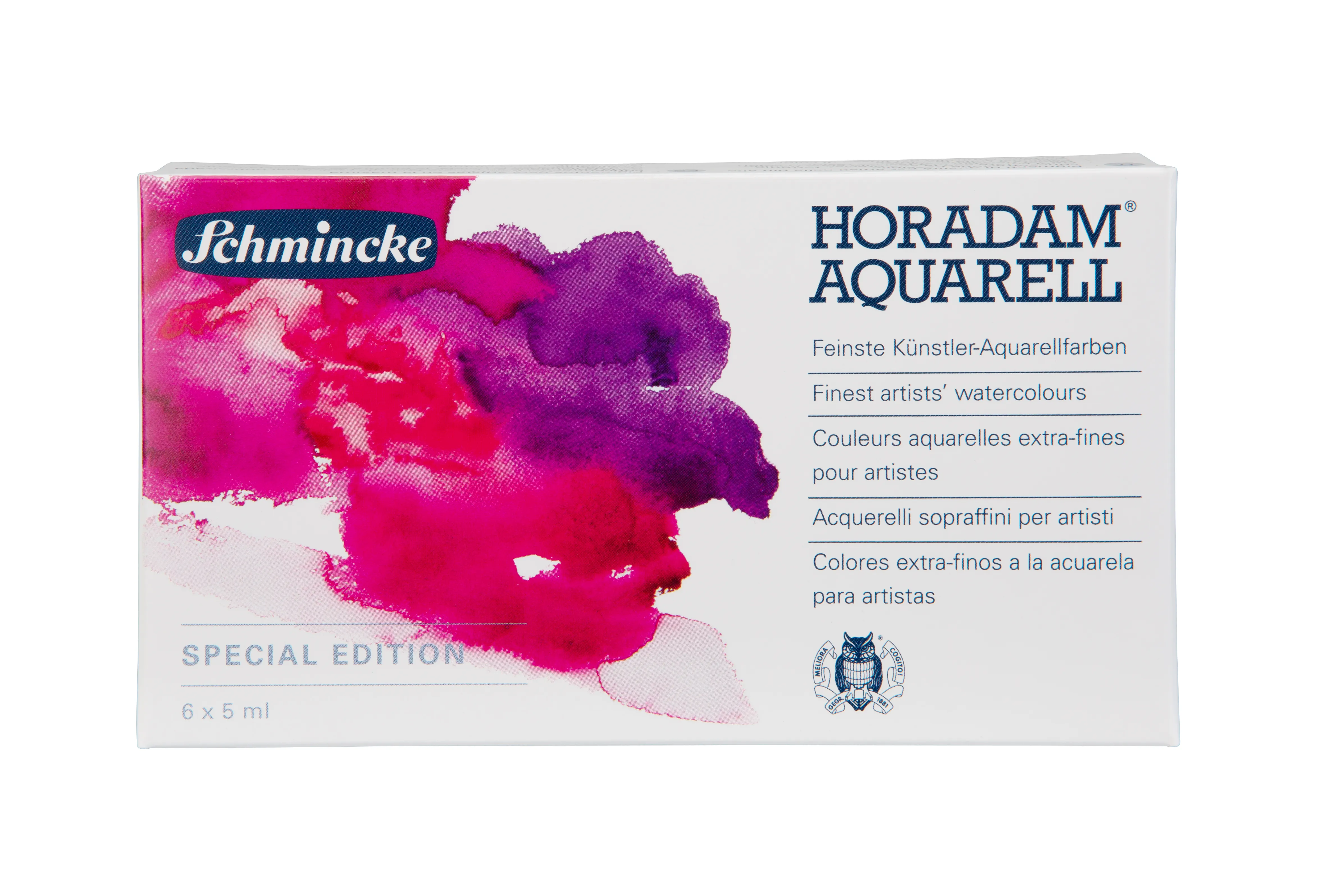 watercolors, art supplies, color set, special edition, packaged box