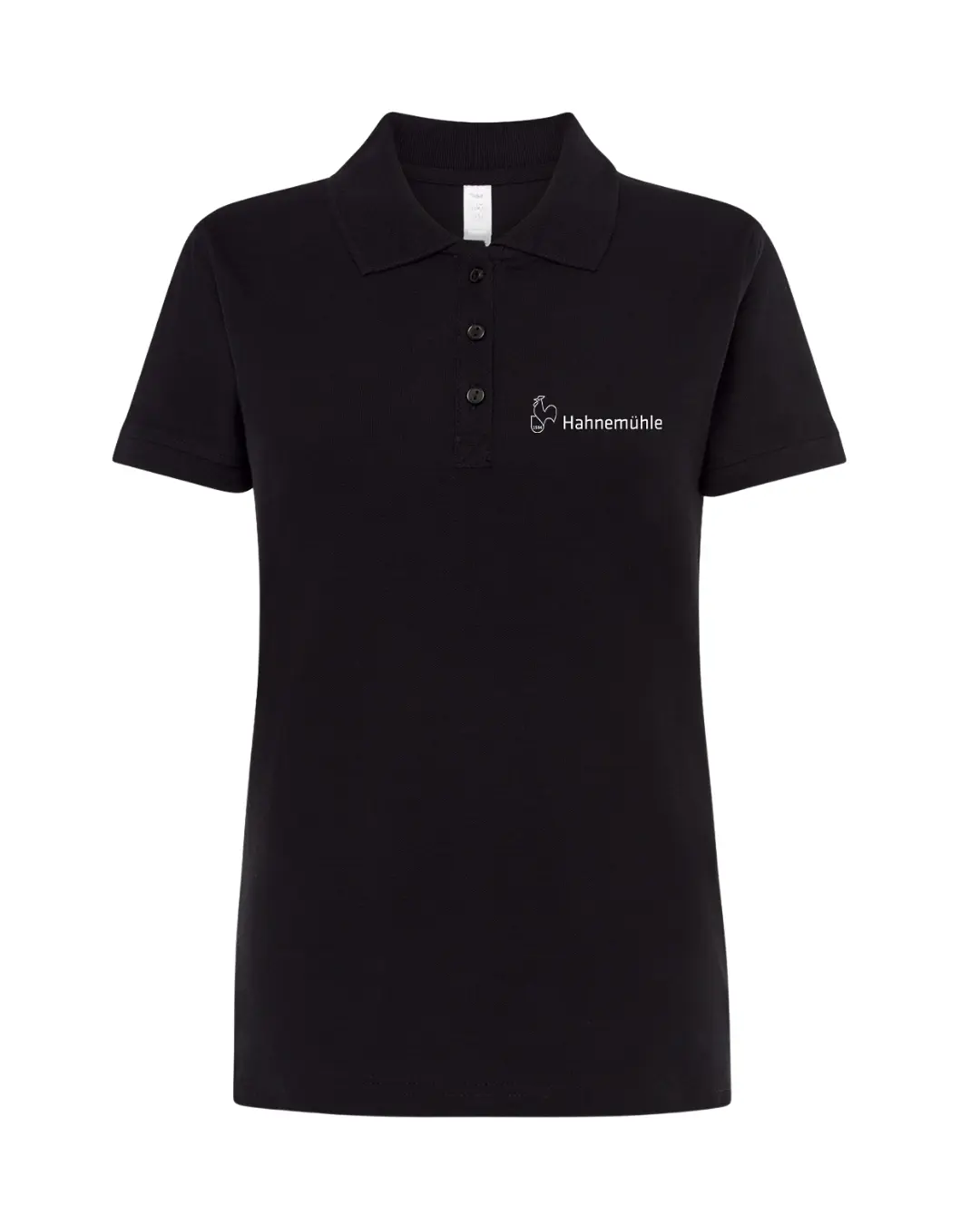 polo, polo shirt, black, short sleeves, logo embroidery