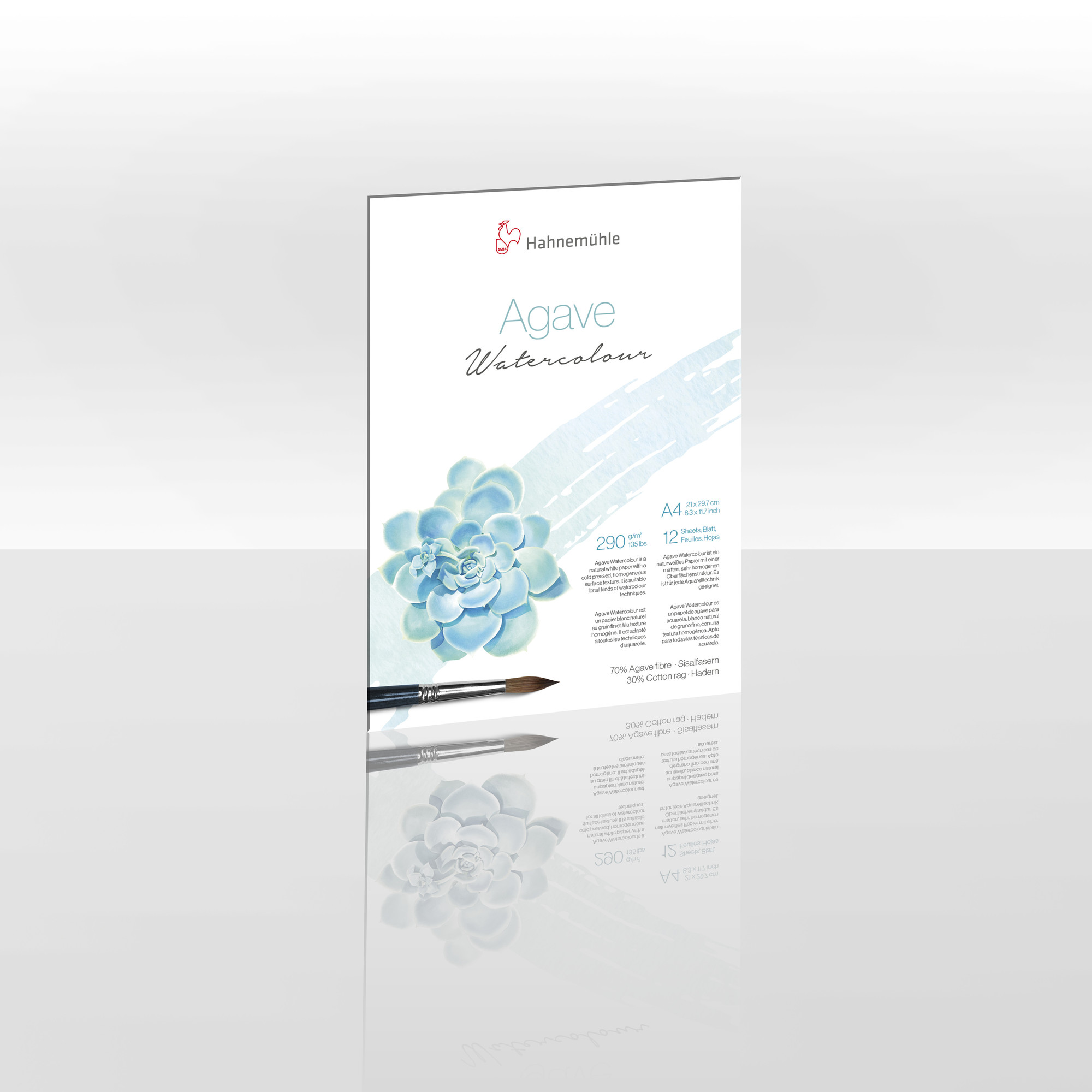 Agave Watercolour Agave Watercolour