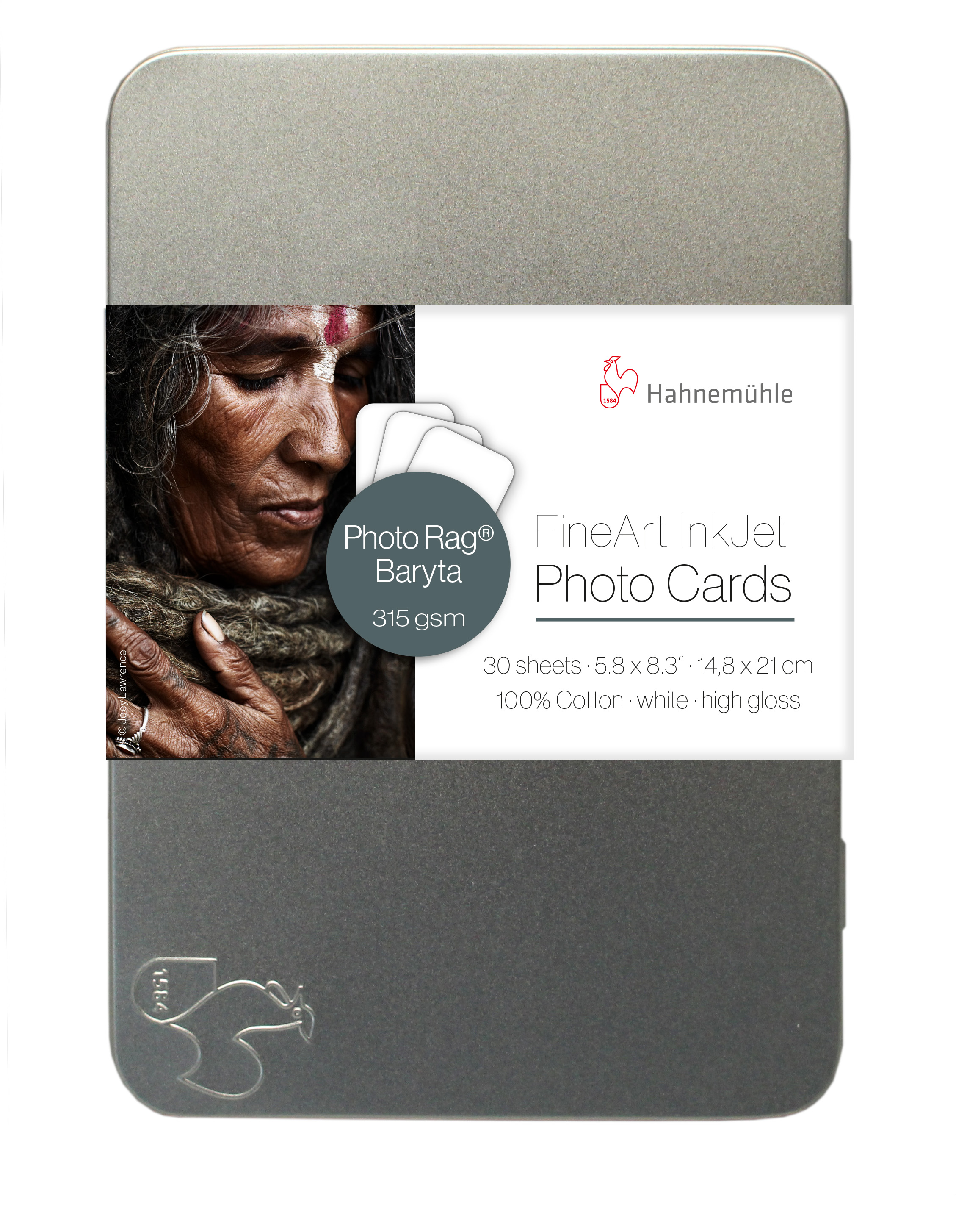 Metallbox Photocards Photo Rag Baryta A5