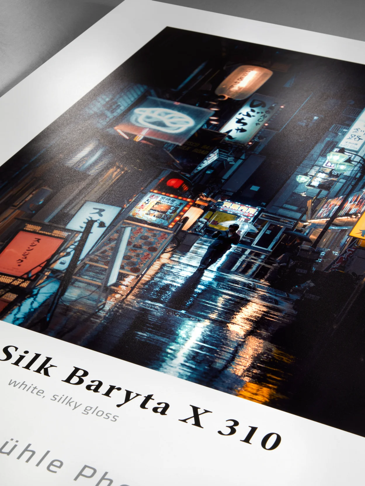 Photo Silk Baryta X 310 Detailaufnahme