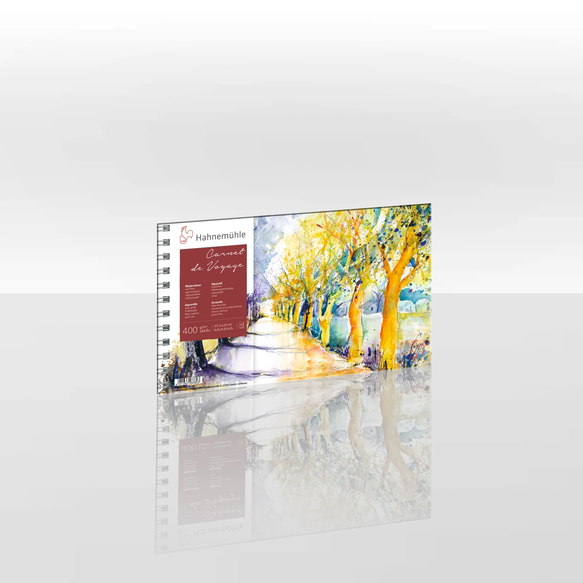 Block Carnet de voyage 15,3x25