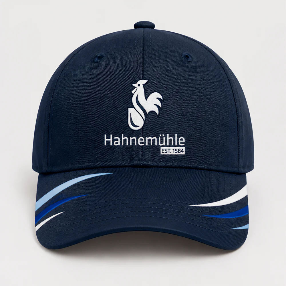 cap, baseball cap, navy, logo, rooster
