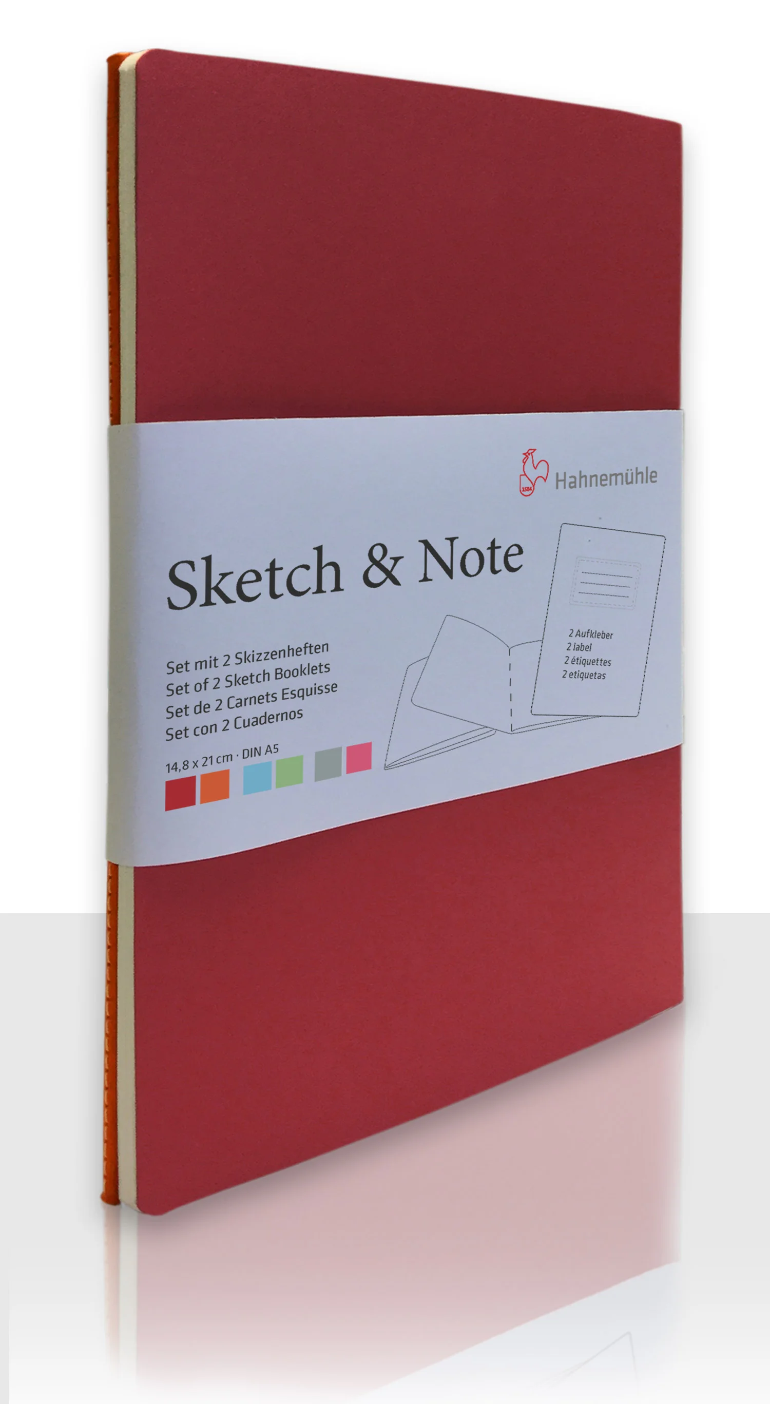 Rotes Sketch&Note A5