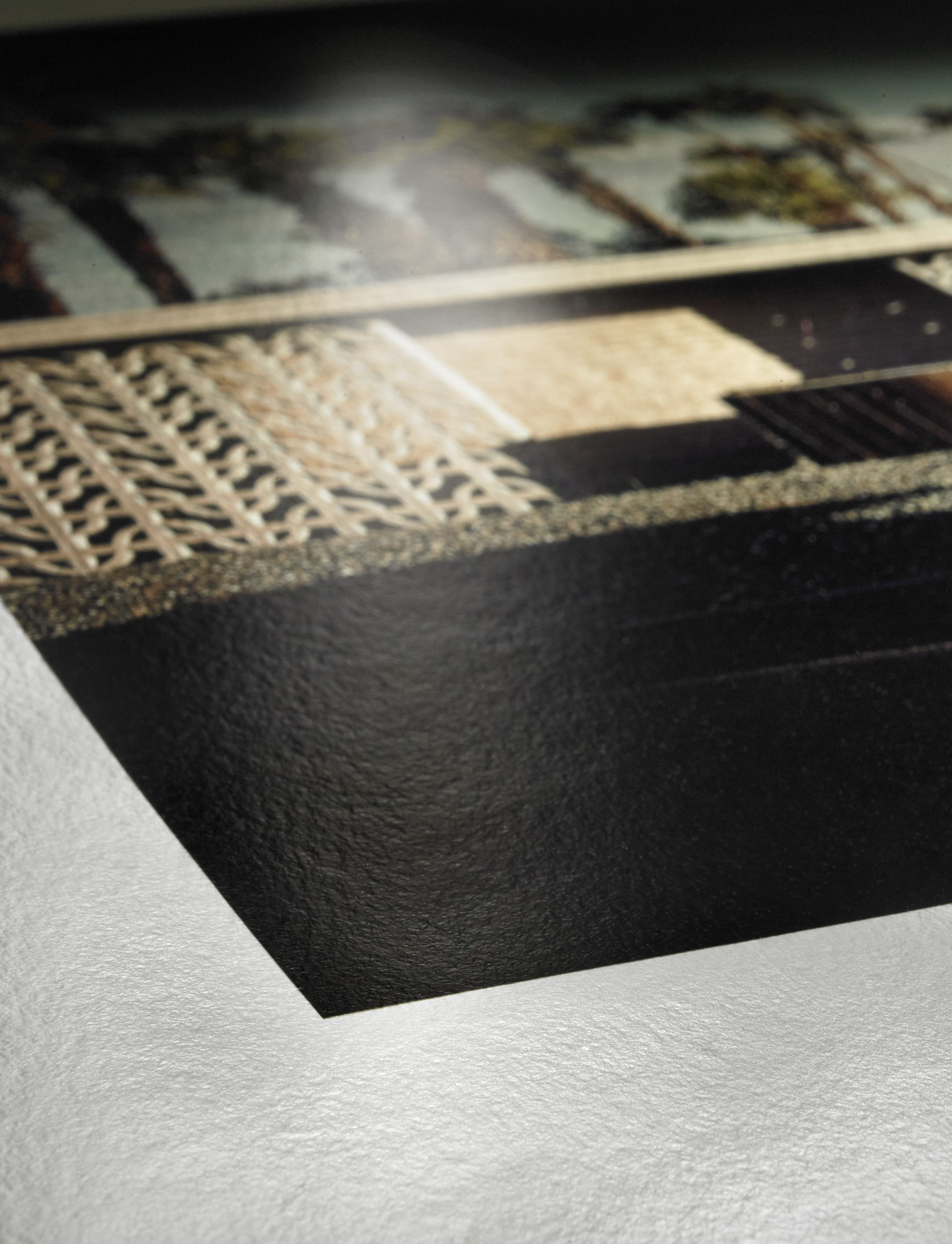 Photo Rag Metallic Detailaufnahme