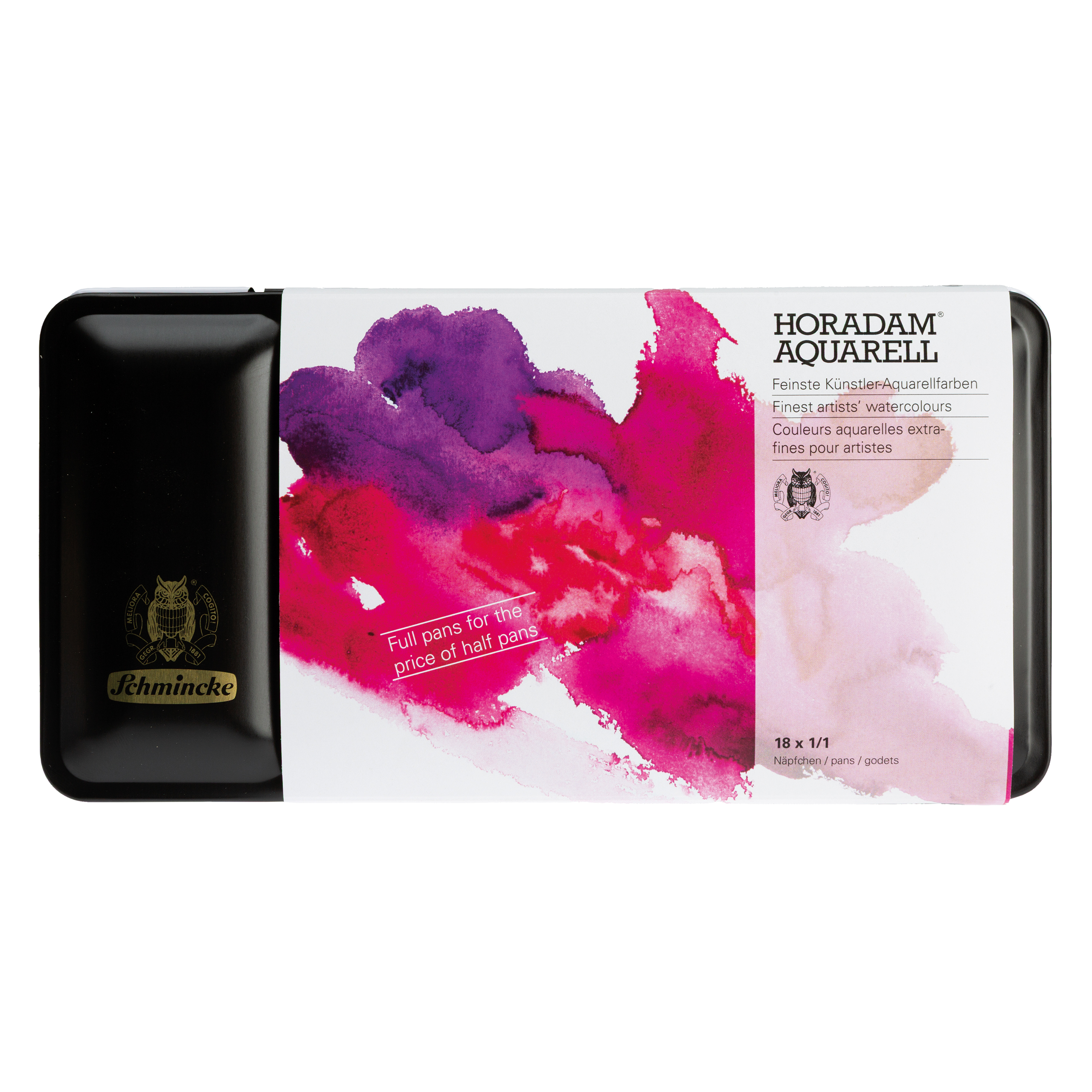 watercolors, art supplies, pans, paints, palette