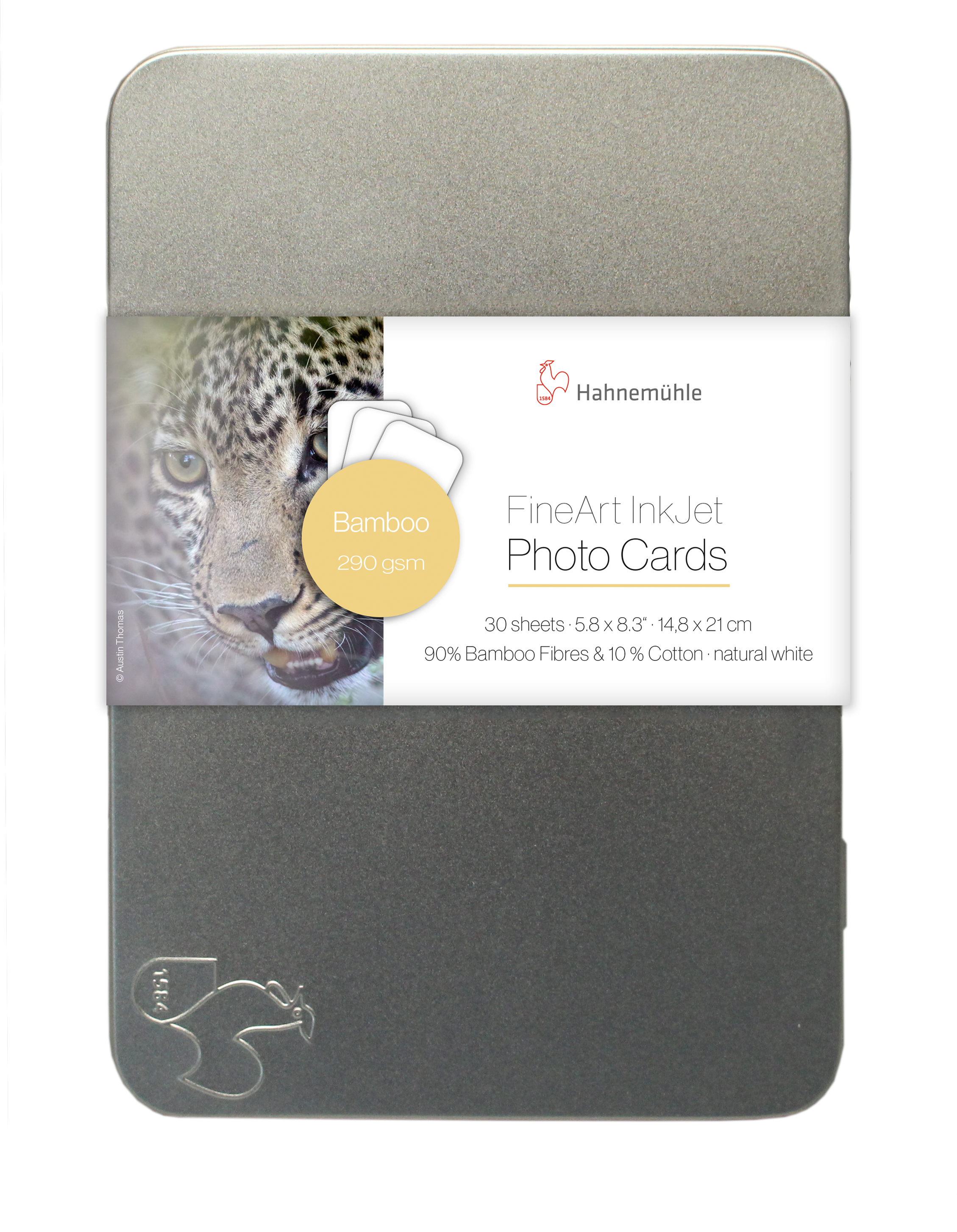 Metallbox Photocards Bamboo A5