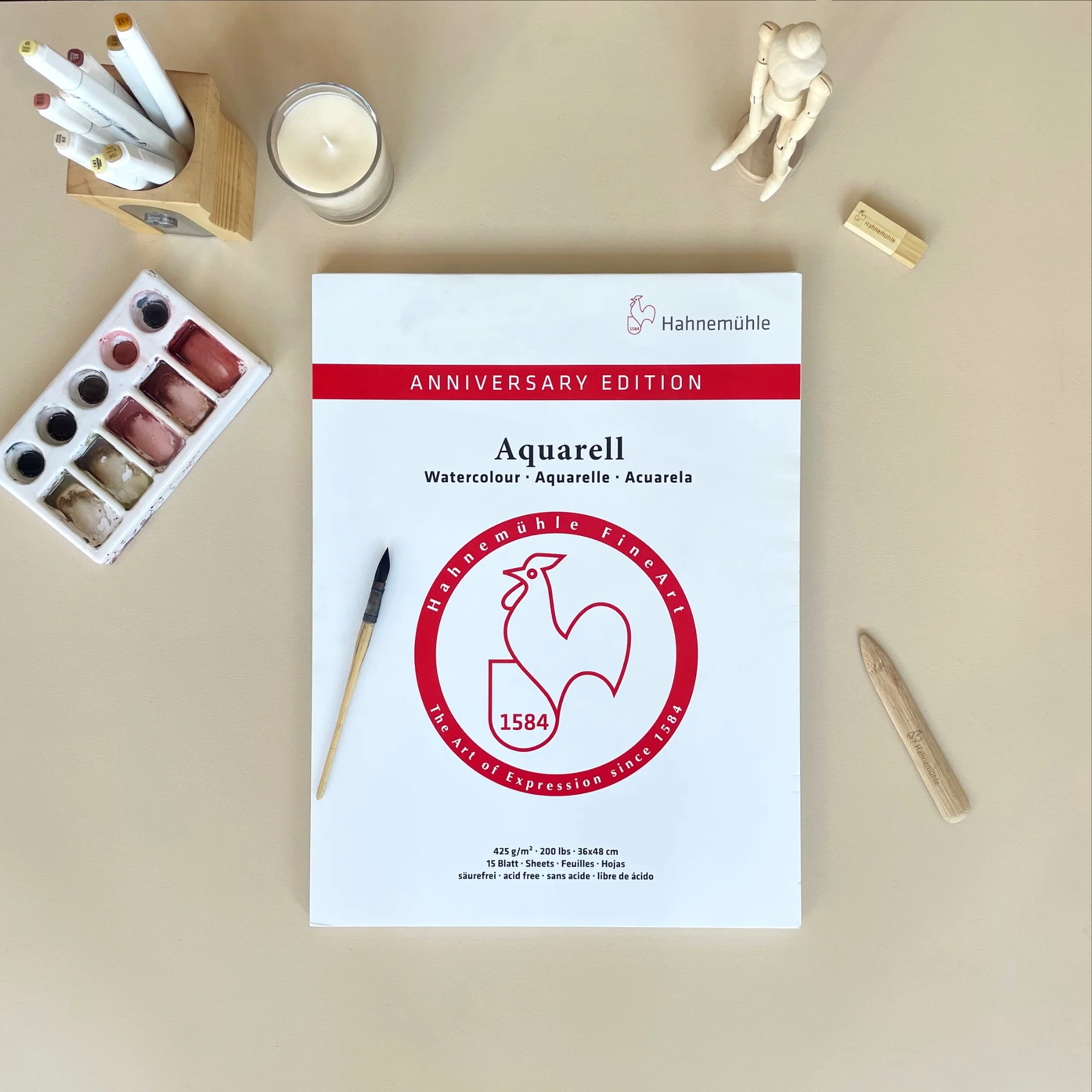 watercolor, artbook, notebook, aquarell, anniversary edition