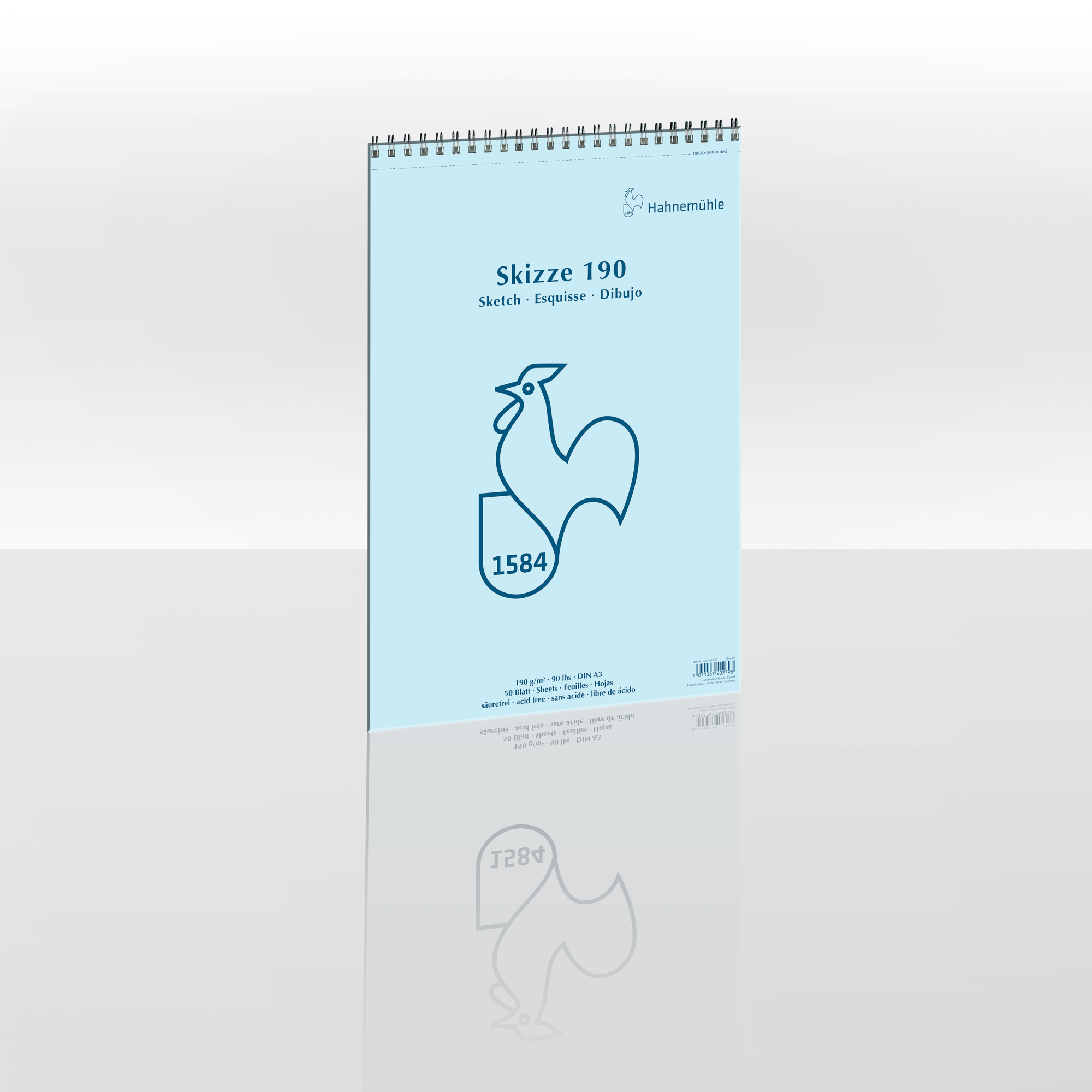 Skizze 190 A3 spiral