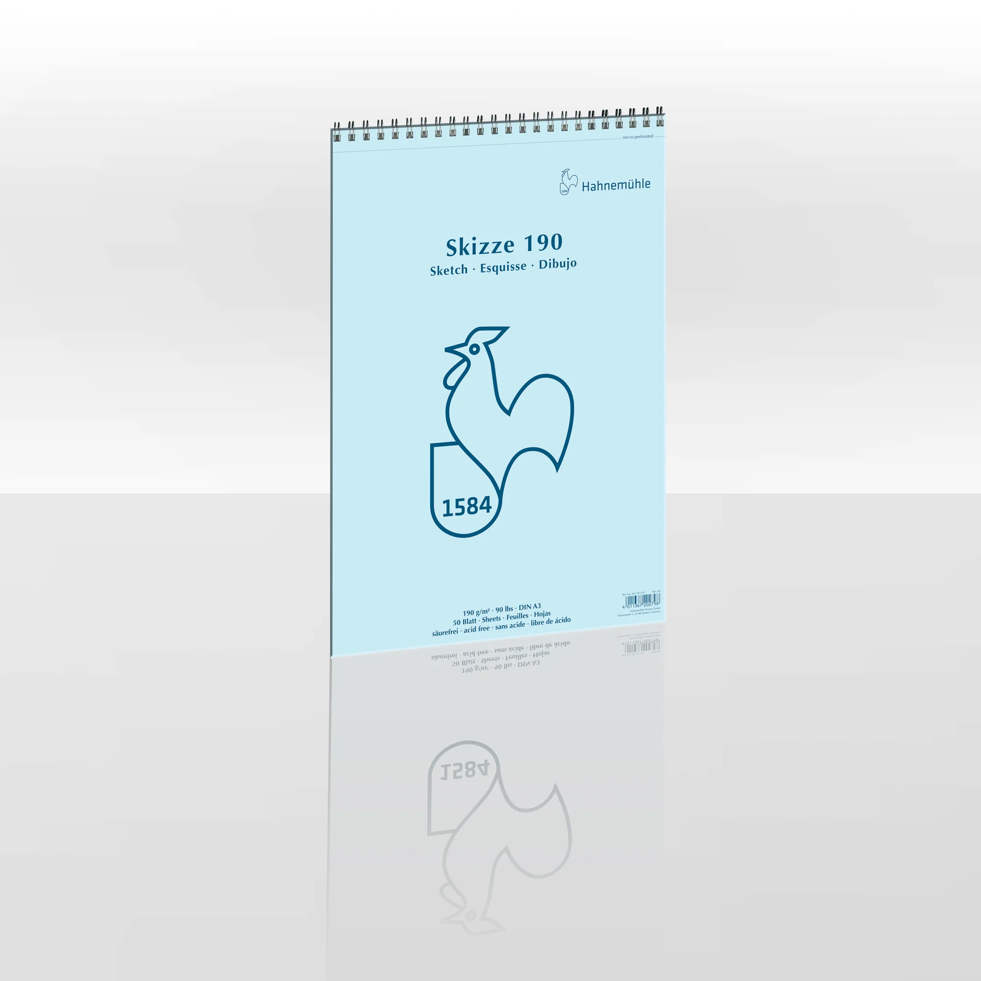 Skizze 190 A3 spiral