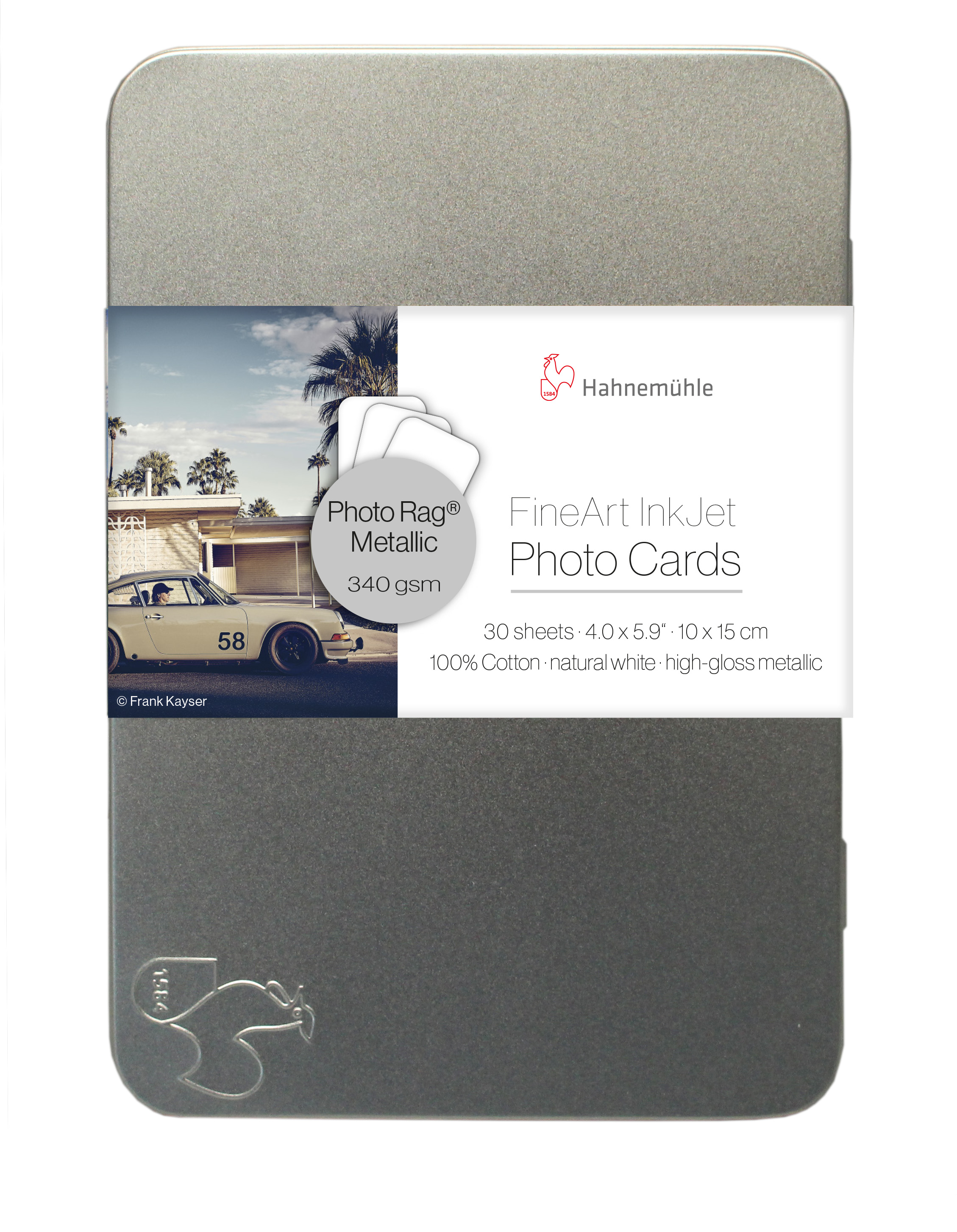 10640778-Photocards-Photo-Rag-Metallic-10x15 Metallbox Photocards Photo Rag Metallic 10x15