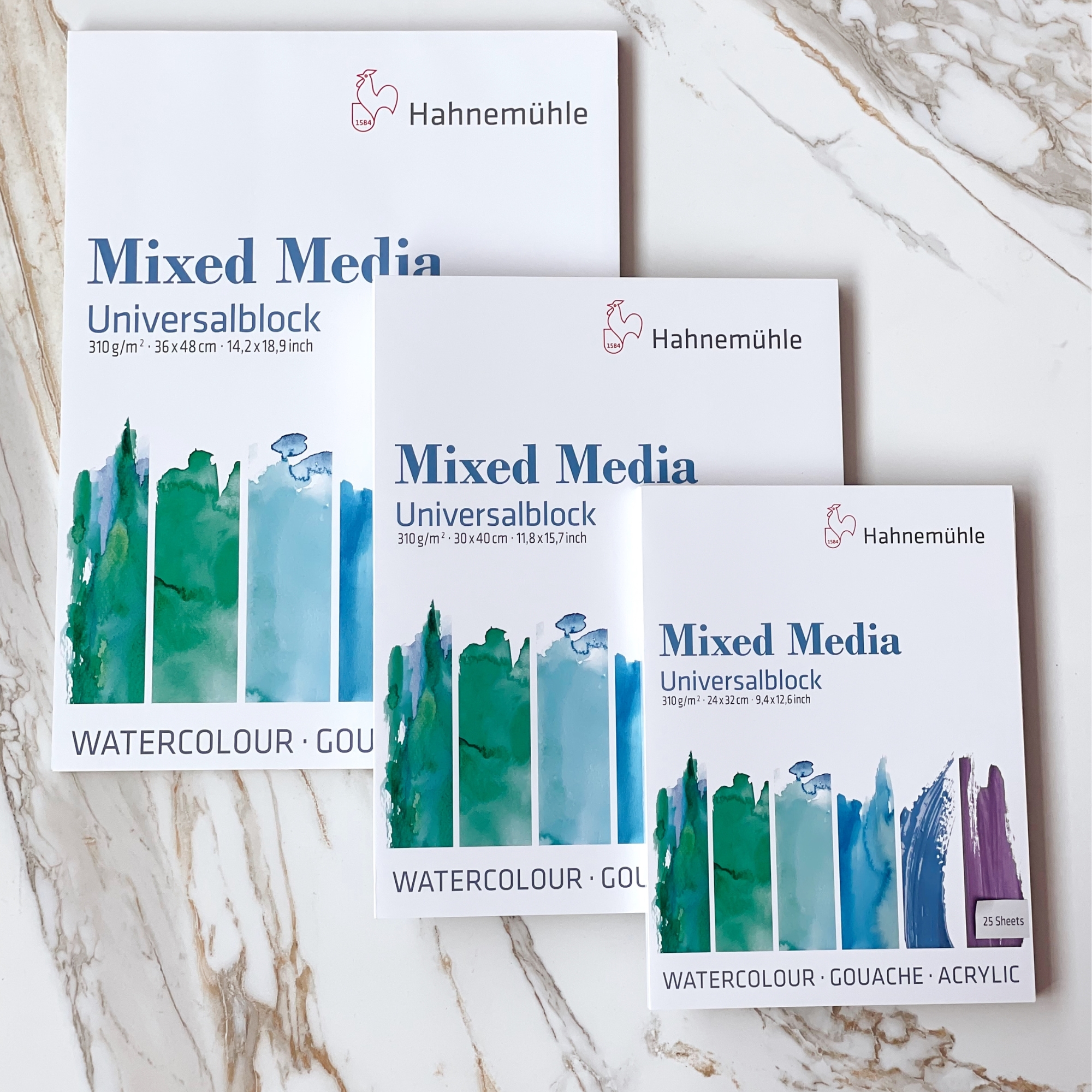 3 Mixed Media Universalblock