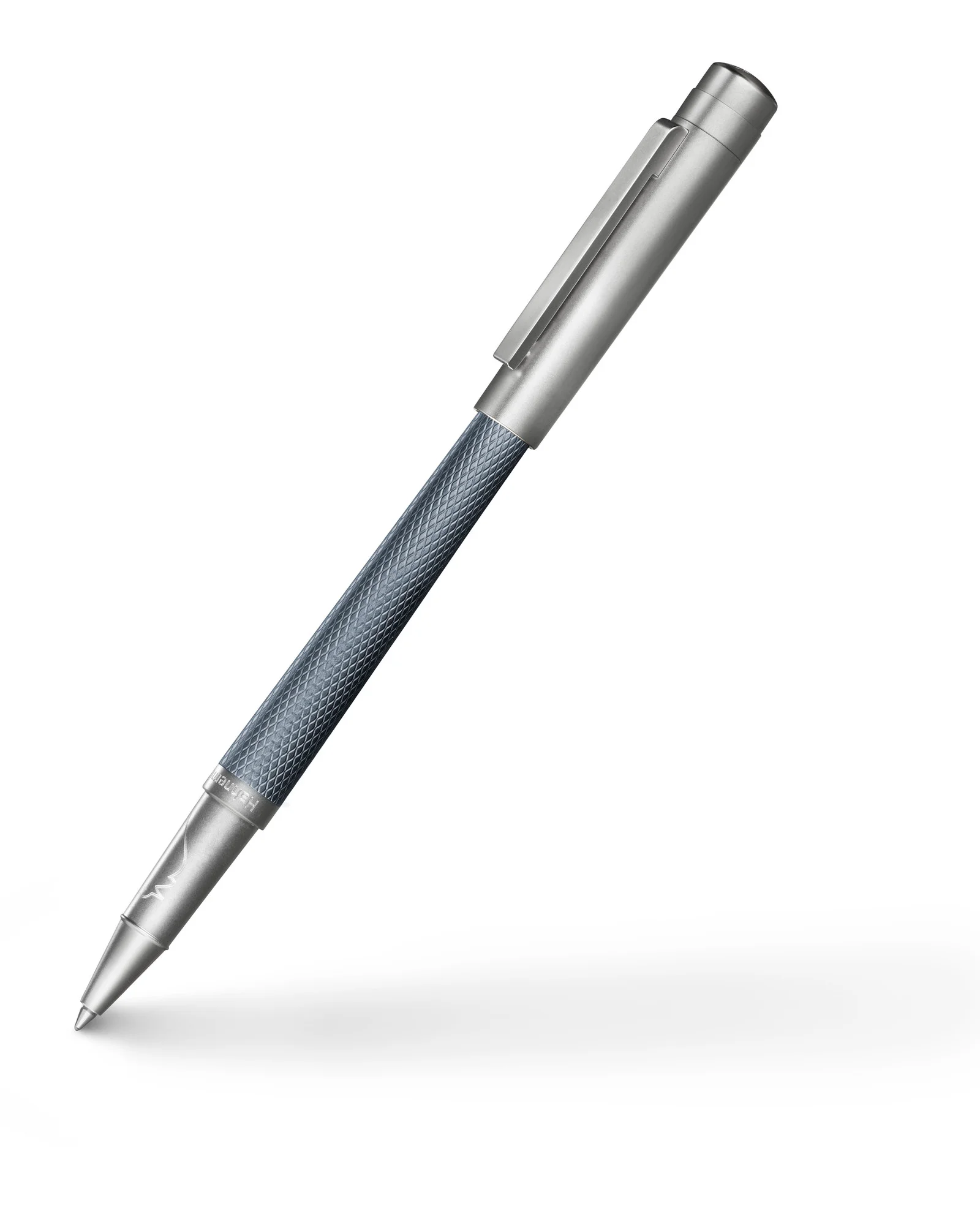 pen, ballpoint, metal, textured, clip