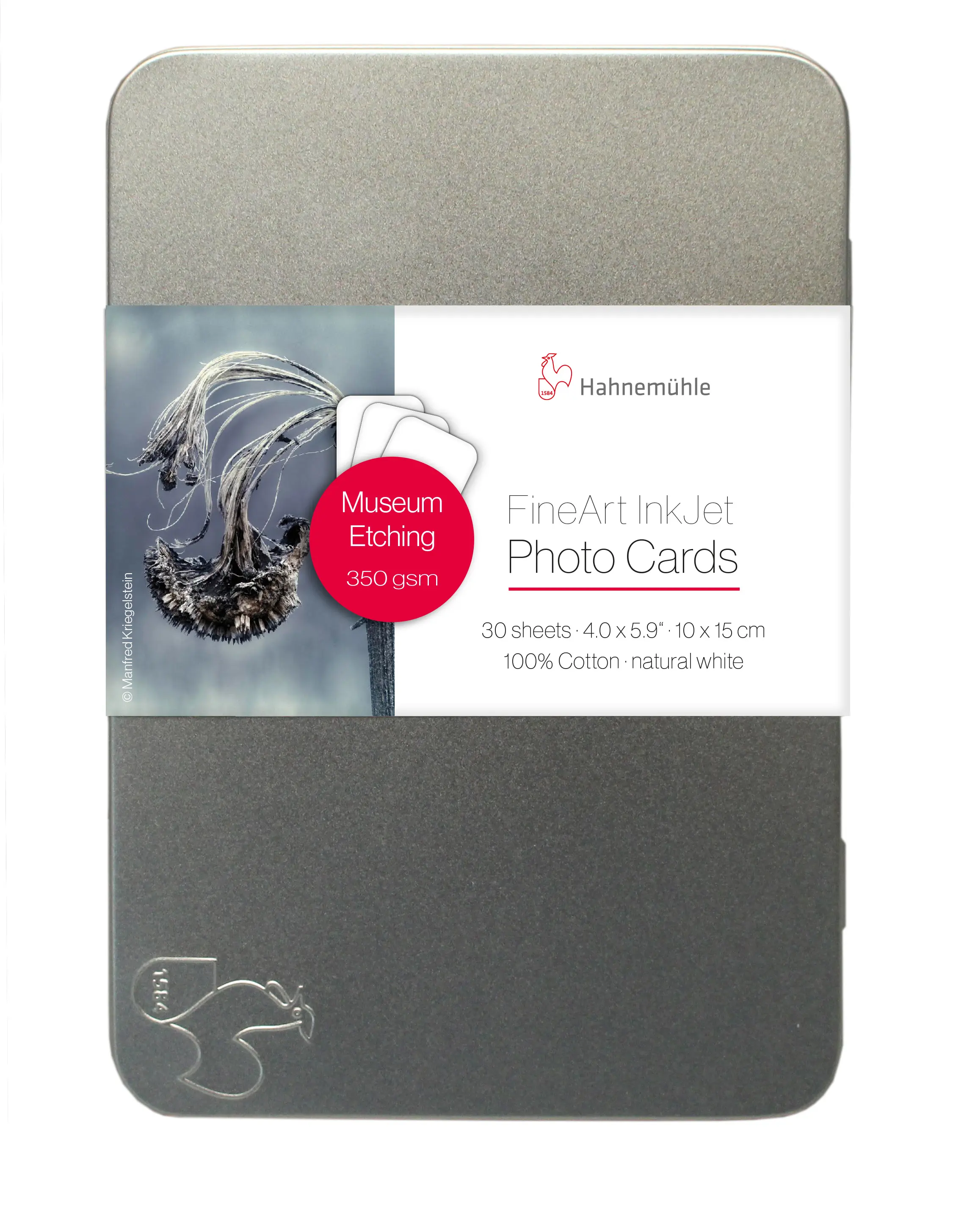 Metallbox Photocards Museum Etching 10x15