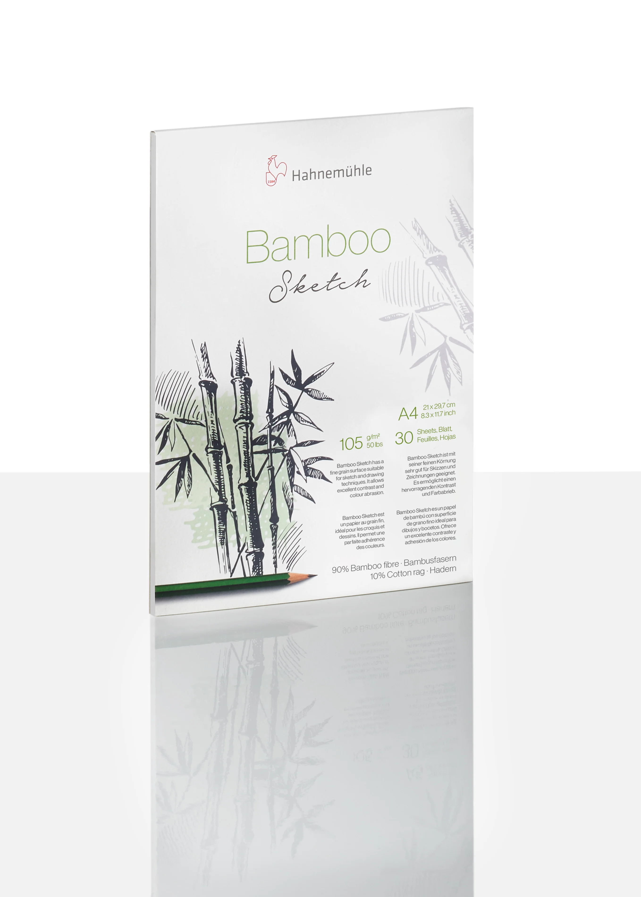 Block Bamboo Sketch A4